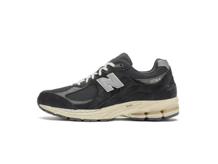 New Balance 2002R Black Dark Grey