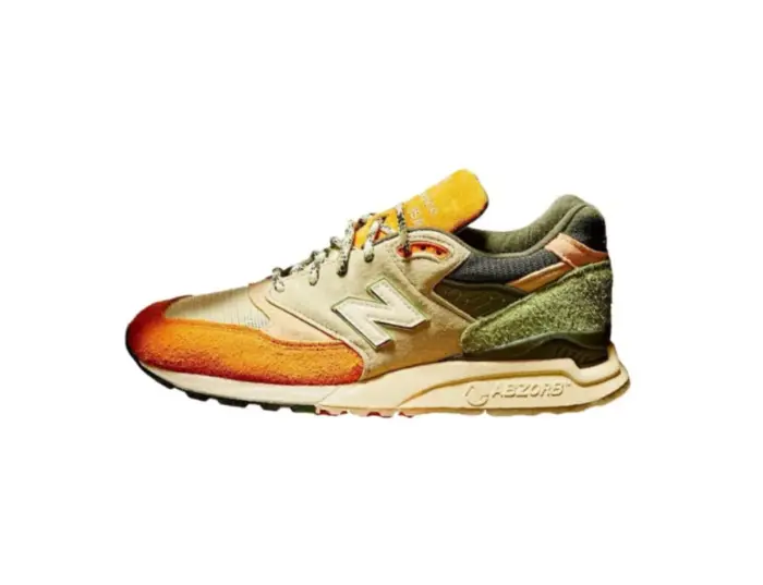 New Balance 998 Ronnie Fieg & Frank Lloyd Wright Foundation Broadacre City Aloe Wash