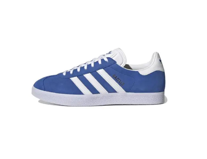 Adidas Originals Gazelle Blue Cloud White Gold Metallic
