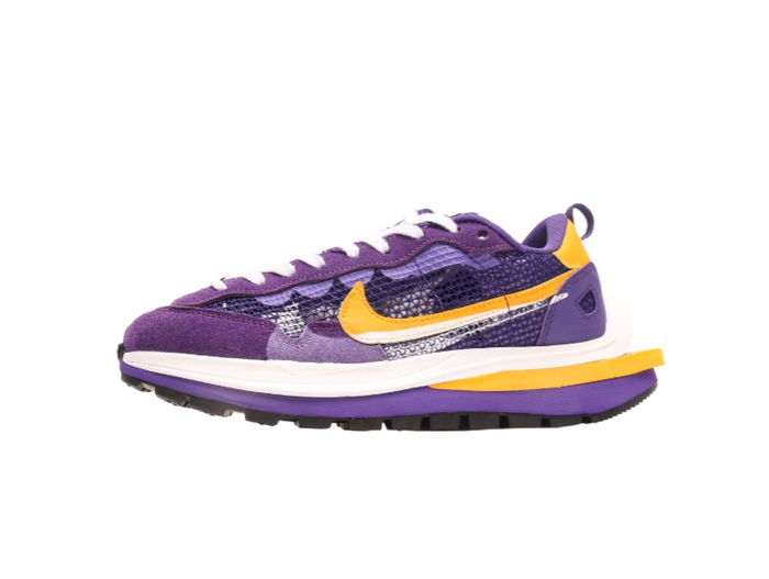 Nike Sacai X VaporWaffle 'Yellow Violet'