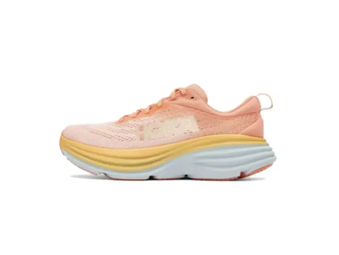HOKA ONE ONE Bondi 8 Shell Coral Peach Parfait Women's