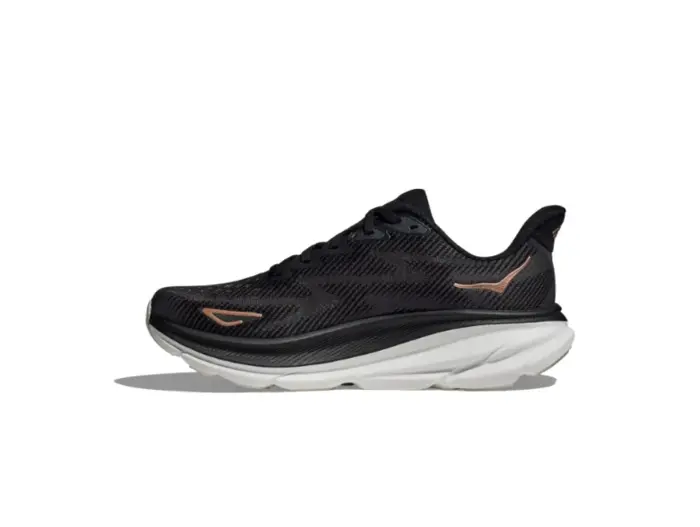 HOKA ONE ONE Clifton 9 Black Rose Gold