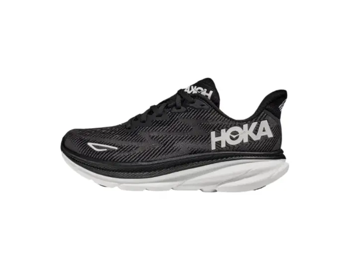 HOKA ONE ONE Clifton 9 2E Wide 'Black White'