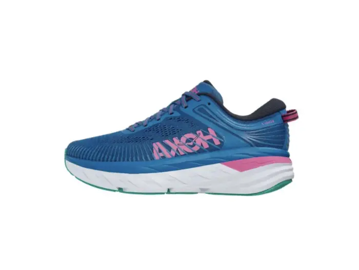 HOKA ONE ONE Bondi 7 Vallarta Blue Phlox Pink