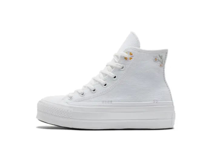 Converse Chuck Taylor All Star Lift High 'Autumn Embroidery White'