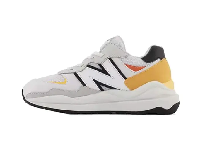 New Balance Kids 5740 White Yellow