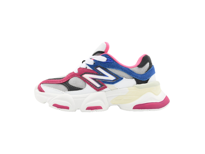 New Balance Kids 9060 White Red Blue