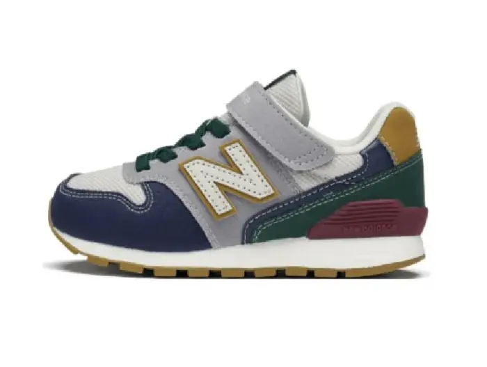 New Balance Kids 996 Gray Blue Green