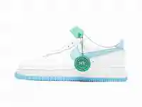 Nike Air Force 1 '07 White Aquarius Blue