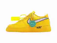 Nike Air Force 1 Low Off-White ICA University Gold