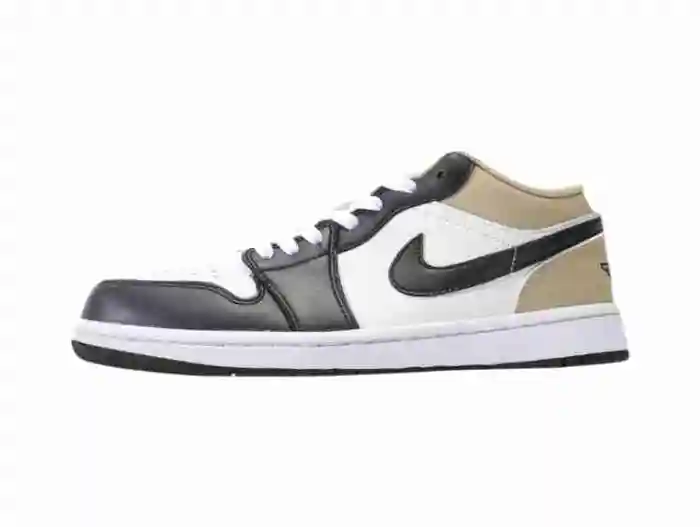 Air Jordan 1 Low Black Toe Rattan