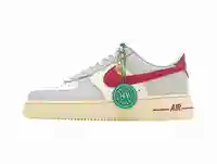 Nike Air Force 1 Low '07 SE Just Do It Photon Dust Team Red