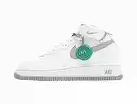 Nike Air Force 1 Mid '07 White Wolf Grey